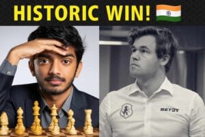 D Gukesh Defeats Magnus Carlsen at Norway Chess 2025